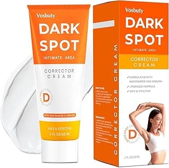Dark Spot Corrector for Face and Body: Dark Spot Remover for Intimate Areas Neck Underarms Elbows Knees Bikini - Rapid Tone Repair Sun Spots Melasma Freckles Age Spots (2 fl oz/60ml)