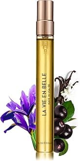 Pheromone Cologne for Men and Women, Inspired by Lan/côme's La Vie E/st Belle. Sweet, Floral Fragrance with Blackcurrant, Iris, Praline, 0.34fl Unisex Travel Perfume Oil (LA VIE EN BELLE)