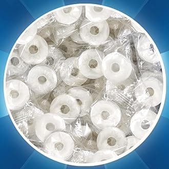 Peppermint Lifesavers, Life Savers Pep-O-Mint 2 Pound Bulk Bag, Peppermint Breath Mints, Peppermint Lifesavers Individually Wrapped, The Hampton Popcorn & Candy Company