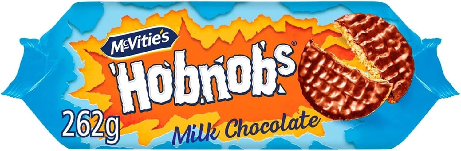 McVitie's Milk Chocolate Hobnobs Biscuits, 262g