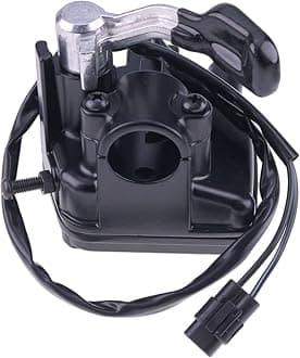 Thumb Throttle Control + Lever Assembly 3GG262500000Y 3GG-26250-00-00 Compatible for 1987-2006 Yamaha YFZ350 Banshee Blaster 200 Warrior 350