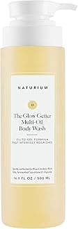 naturium the glow getter multi-oil hydrating body wash, gentle cleanser, 16.9 oz, NATR-40001