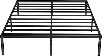 NEW JETO Metal Bed Frame-Simple and Atmospheric Metal Platform Bed Frame, Storage Space Under The Bed Heavy Duty Frame Bed, Durable Twin Size Bed Frame, 18 Inch, Twin