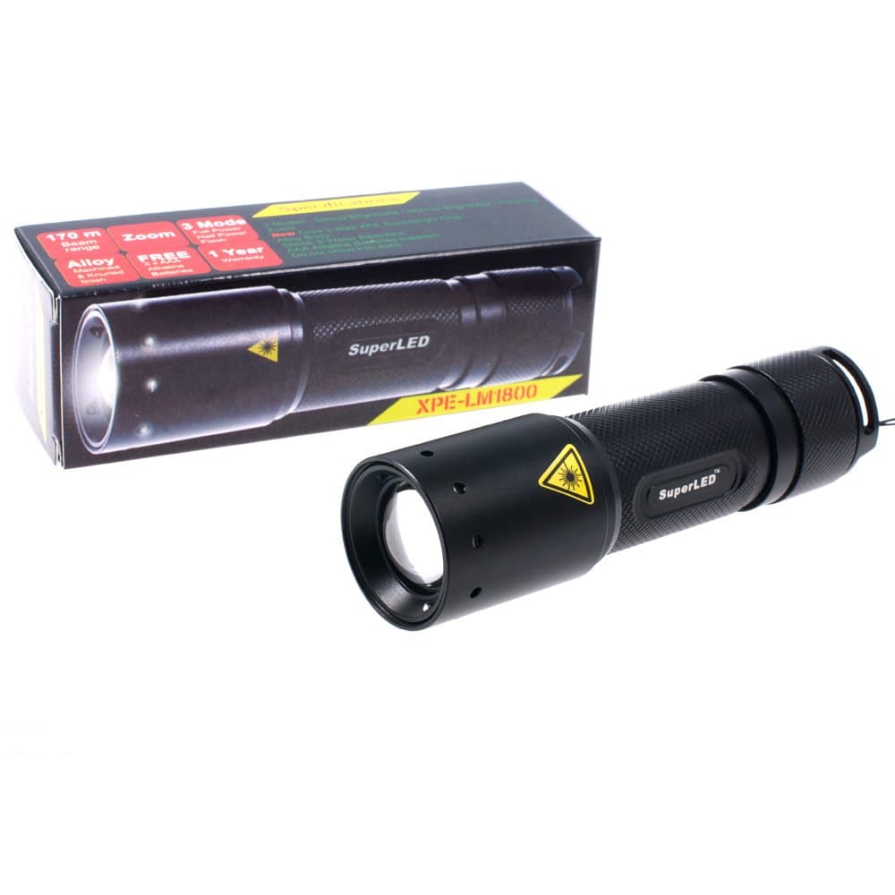 SuperLED SLEDCREE-Mini 3 Watt LED Cree Mini Torch