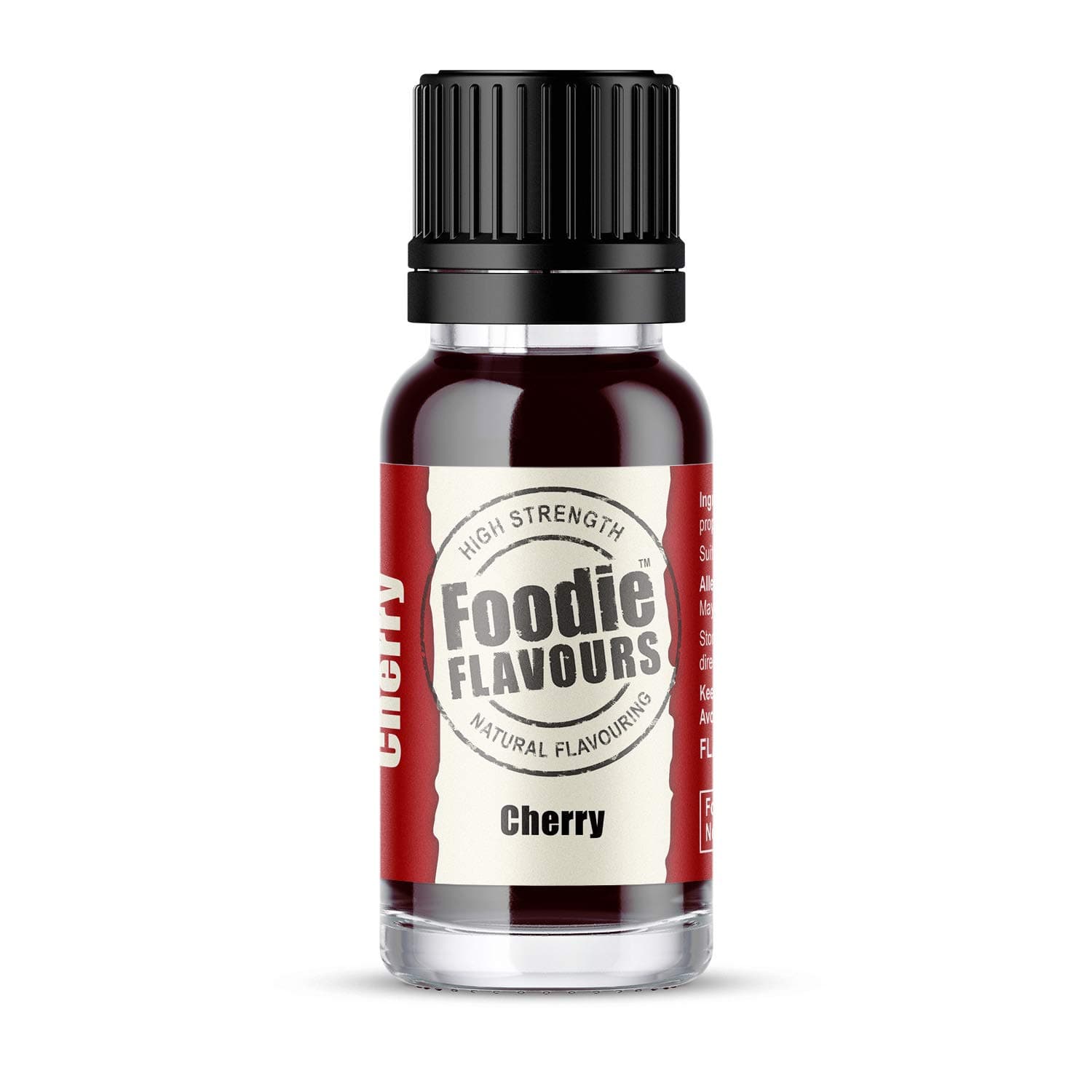 Natural Cherry Flavouring, High Strength - 15ml