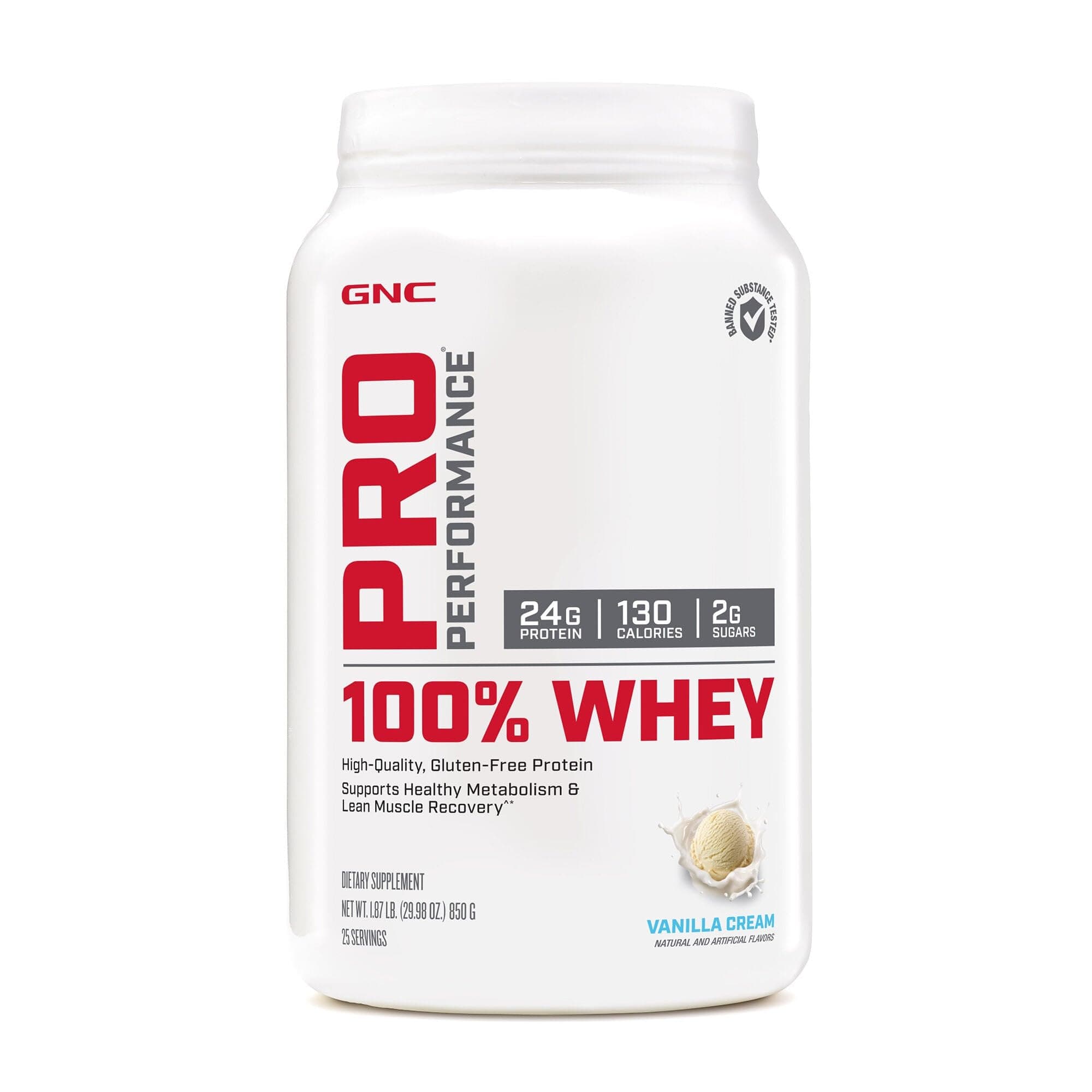 Pro Performance 100 Whey Vanilla Cream 0.8kg.