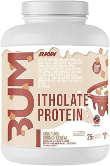 RAW CBUM Series Itholate Protein Powder - Cinnamon Crunch Cereal (5 lbs./73 Servings)