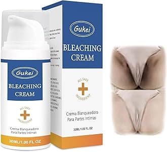 Intimate Areas Skin Lightening Cream Bleaching Cream For Body Sensitive Intimate Area, Private Parts, Underarm, Knees, Elbows, Inner Thigh, Bikini Areas, Bikini Line, Natural Skin Whitening.