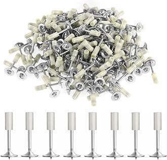 Manual Steel Nail Gun Tool, Concrete Nail Gun, Portable Mini Nail Shooting Machine with 10 Nails, Nail Wall Fixing Tool for Cement Walls, Household Wood working (Nail Pin 150 Pcs)