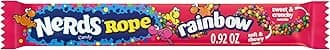 Rope, Candy, Rainbow, Crunchy and Gummy, 0.92 oz