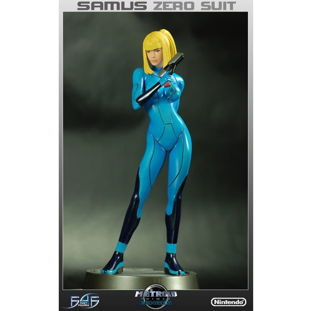 Metroid Prime Zero Suit Samus 1/6 scale Statue