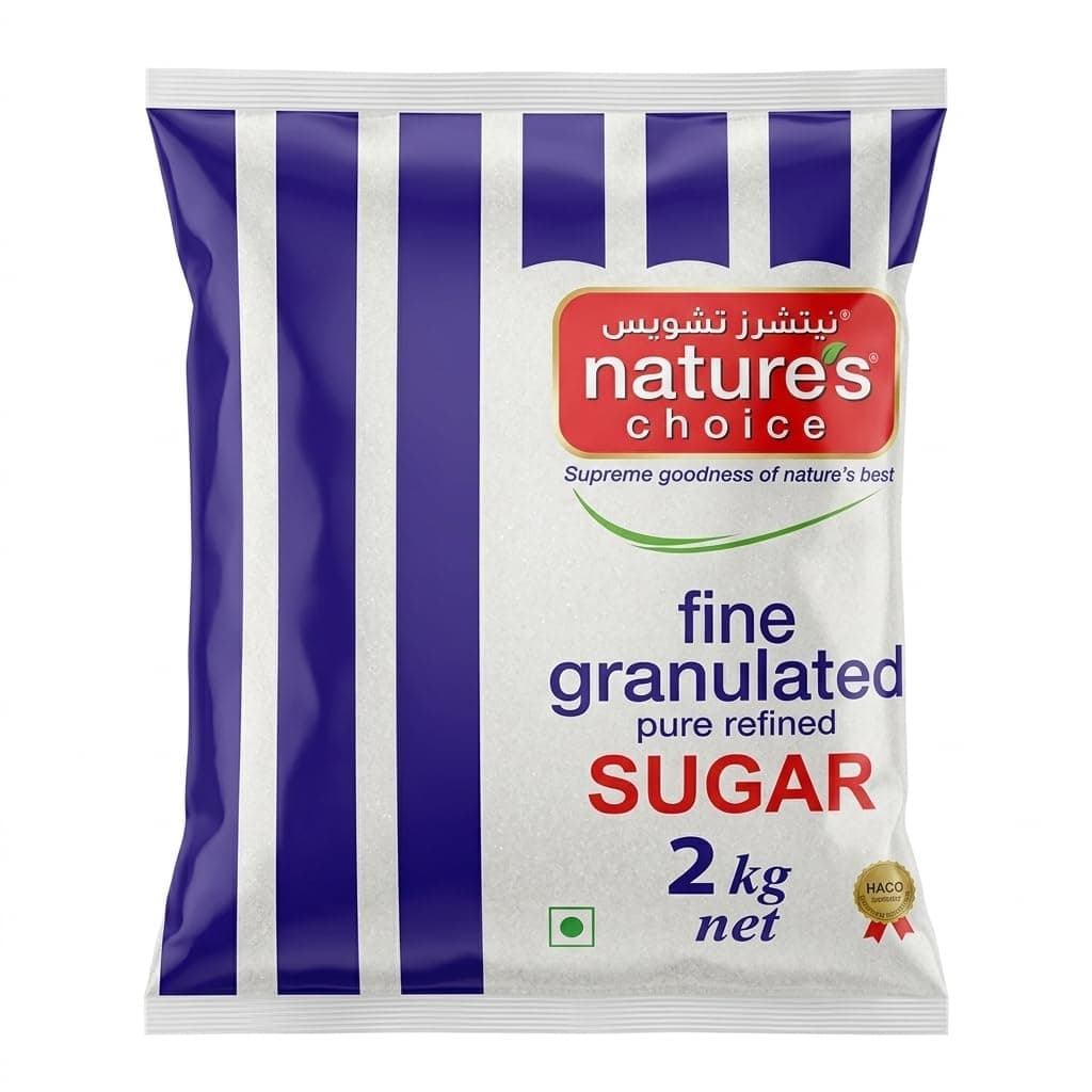Natures Choice Fine Granulated Sugar - 2 Kg