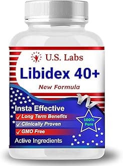 - Only For Man Whom age is 40 + year old, Highly Recommended Libidex 40+ Capsules, This Formula Naturally Made In India (Capsules)