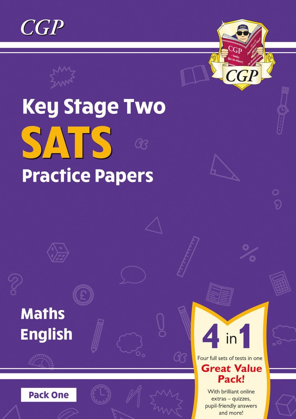 KS2 Maths & English Year 6 SATS Practice Papers: Pack 1 - for 2026 (with free Online Extras)