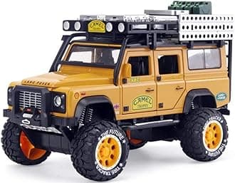 Magicwand® 1:28 Scale Die-Cast Metal Camel Trophy Defender with 6 Openable Doors,Music,Lights & Pull Back Action【3 Yrs & Up】【Pack of 1】【Colors as Per Stock】