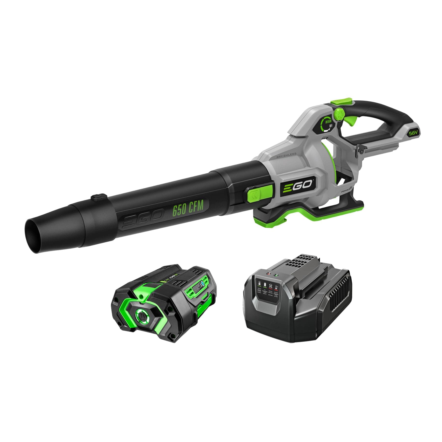 LB6504 650 CFM Variable-Speed 56-Volt Lithium-ion Cordless Leaf Blower 5.0Ah Battery and Charger Included