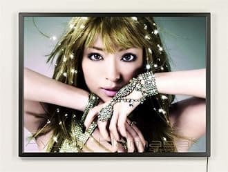 HKSIGNA1 Wall Mounted Black color Aluminum Snap Clip Frame Advertising Poster Frame Display Led Light Box Sign