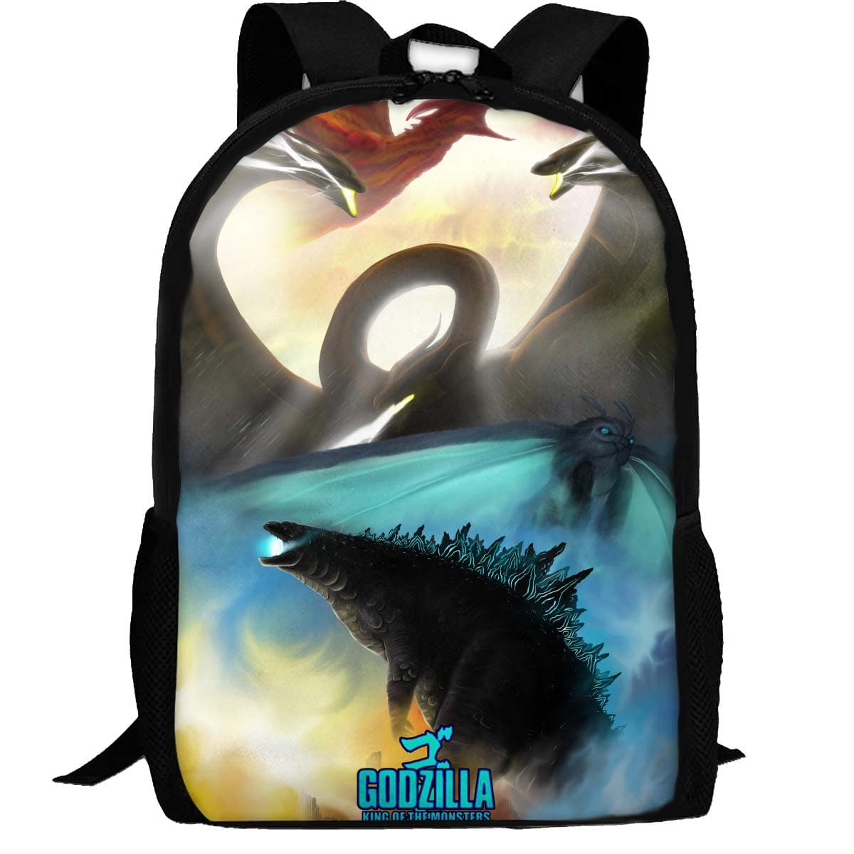 Kaiju Godzilla Fighting Multi-function Backpack College Bookbag