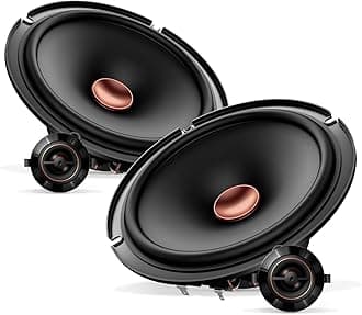 PIONEER D-Series TS-D65C 6.5” 2-Way Speakers (Pair) – 270W Max, Crisp Highs + Clear Vocals, Ideal Factory Upgrade, Add an Amplifier for Even Better Performance