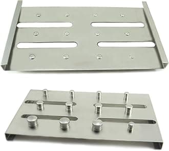 MEDSPO Professional Dental Rubber Dam Clamps | Endodontic Hygenic Brinker Universal Retractors| Tissue Gingival Lower Molars | Restorative Instruments Tools CE (Rubber Dam Clamps Tray)