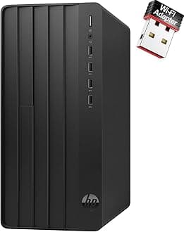 HP 290 G9 Desktop Computer Tower for Home Student and Business, 13th Gen Intel 4-Core Processor, 16GB DDR4 RAM, 1TB PCIe SSD, WiFi Adapter, RJ-45, HDMI, VGA, KB and Mouse, Windows 11 Home