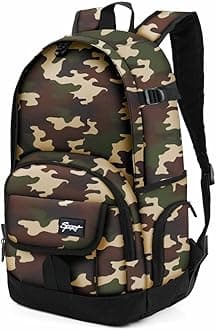 rickyh style School Backpack Travel Bag for Men & Women Lightweight College Back Pack with Laptop Compartmen