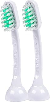 – emmi-pet 2X A2 (M) Large Ultrasonic Toothbrush Heads for emmi-pet 1.0 & 2.0 Ultrasonic Toothbrush I Prevents Tartar, Fights Bad Breath & Gingivitis I Silent & Without Scrubbing