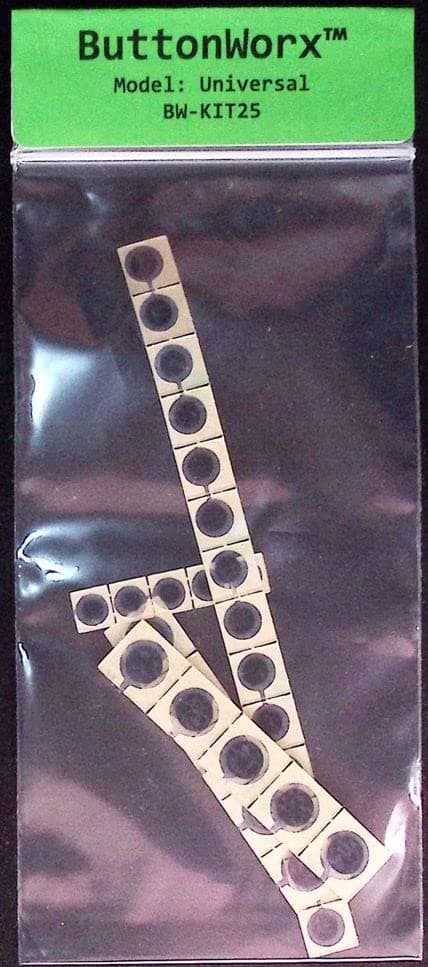 Rubber keypad Repair kit - 25 Buttons