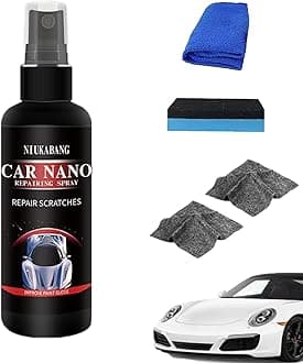 Car Scratch Repair Nano Spray, Car Nano Repairing Spray, Polishing Nano Coating Agent, Fast Repairing Scratch Spray - Scratch Removal For All Car Body (50ml-1Pcs)