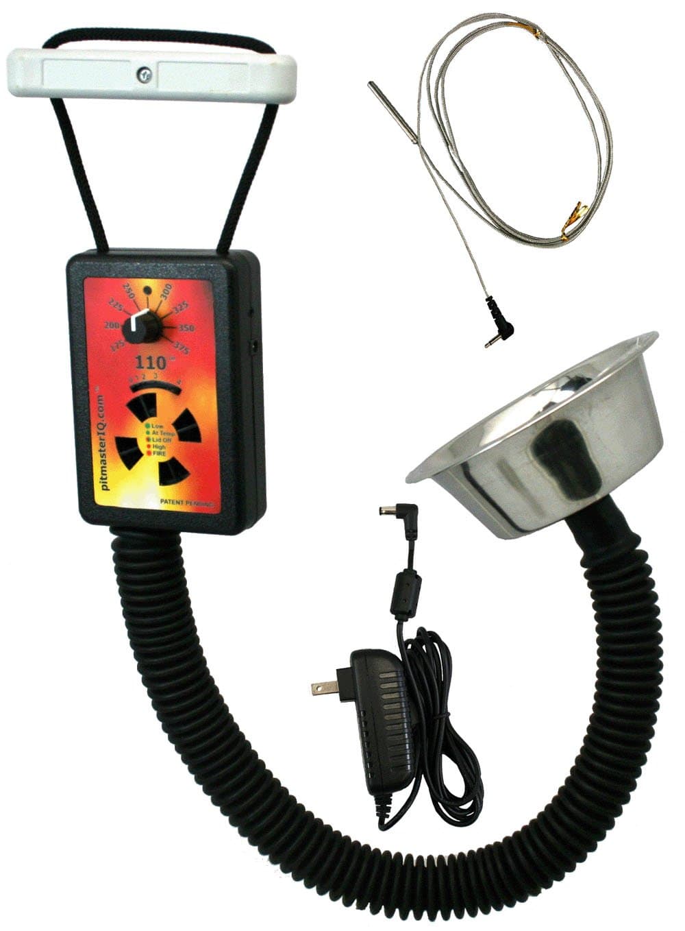 IQ110 BBQ Temperature Regulator Kit with Standard Pit Adapter