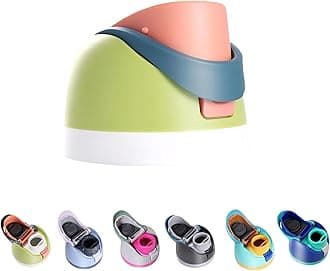 Replacement Lid for Owala Freesip, One Button Top Replacement, Leakproof BPA-Free Sport Water Bottle Cap Replacement Compatible with Green Owala 24oz 32oz 40oz 16oz (Fruit Green)