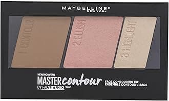 Maybelline New York Facestudio Master Contour Face Contouring Kit, Light to Medium, 1 Count