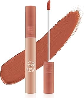 Cappuvini Lip Gloss Lightweight Moisturizing Lip Tint For Dry And Flaky Lips,For Satin Finish,Highly-Pigmented, Matte,Long-Lasting,Lip-Plumping, Suitable For Your Various Occasions