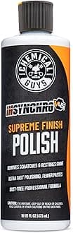 Chemical Guys InSynchro V45 Polish - 16 oz Medium Cut Car Polish for Cars, Trucks, SUVs, Motorcycles, and RVs - Removes Light Scratches, Swirls, and Haze - Restores Color Depth and High Gloss Finish