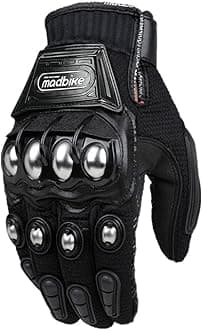 Alloy Steel Touchscreen Bicycle Motorcycle Motorbike Powersports Racing Glove