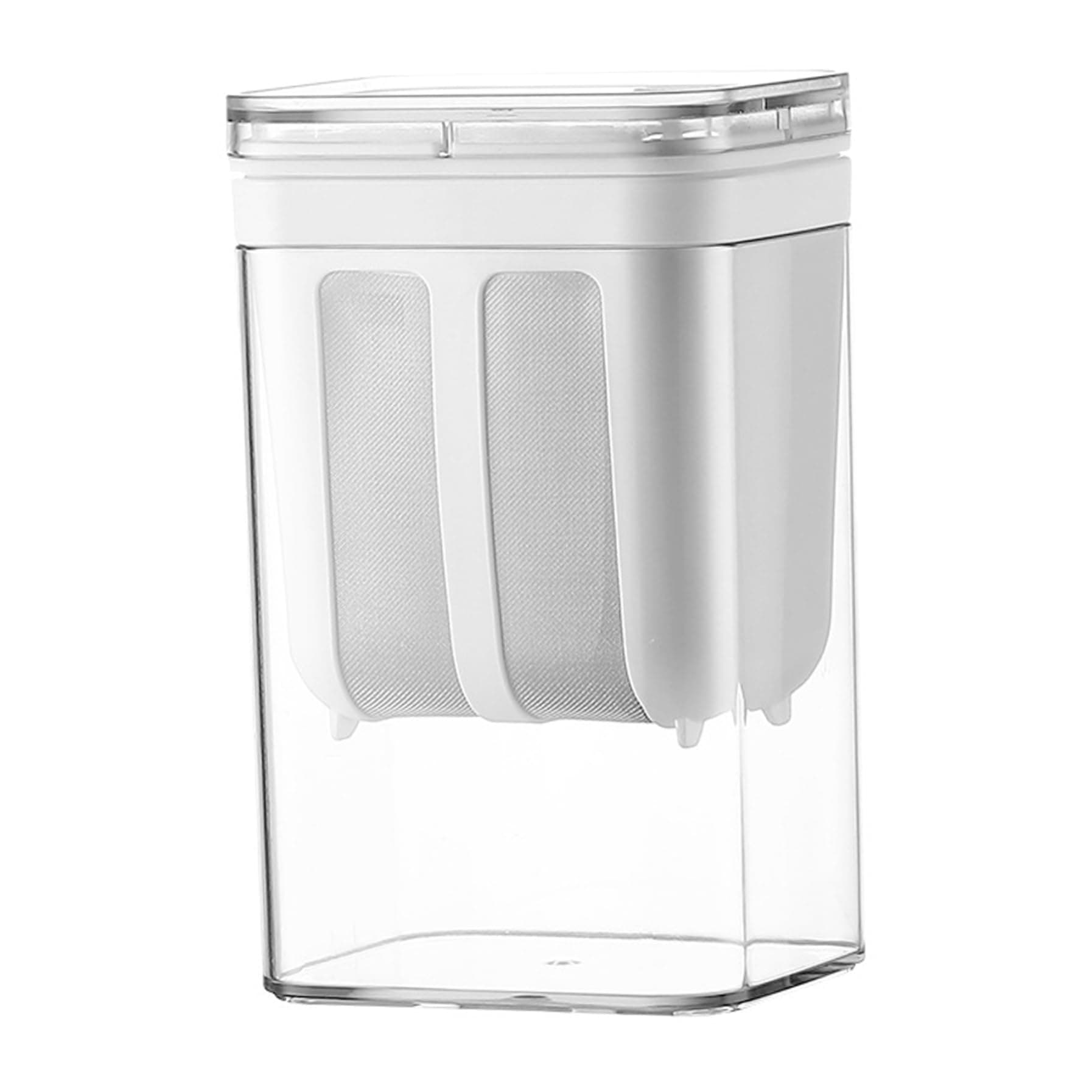 Yogurt Strainer Cheese Strainer 1100 ML Yoghurt Maker with a Fine Mesh and Lid Leakproof Juice Filter Nut Milk Maker for Making Thick Greek Yogurt Soybean Milk