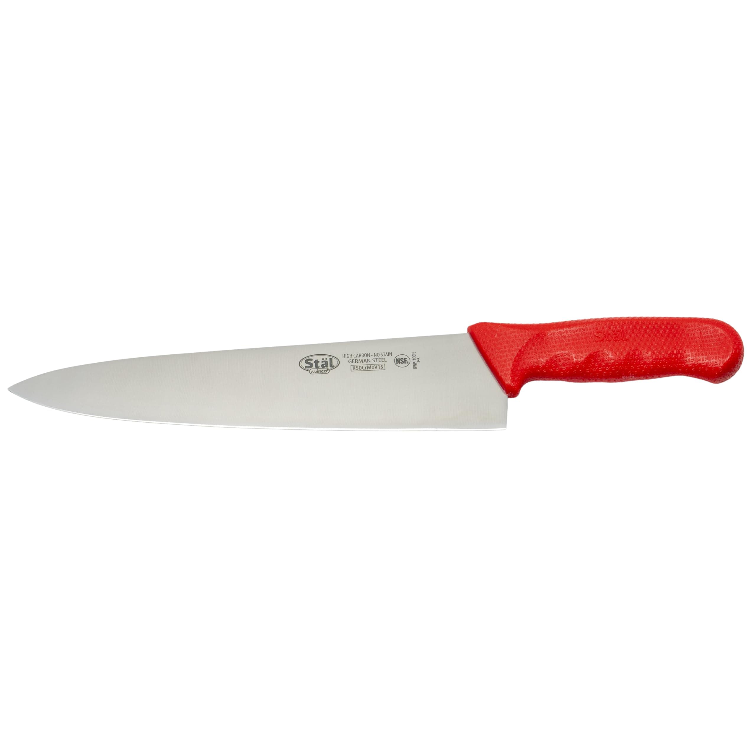 Stal Chef Knife Red Handle 25cm