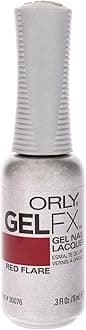 Orly GelFx Nail Lacquer Manicure Infused with Vitamin A and E, Red Flare Gel 9 ml
