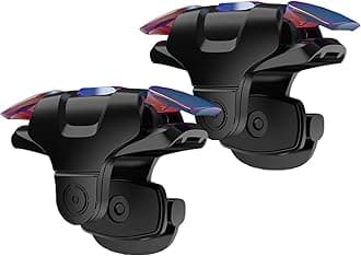 GOFOYO CK3 Mobile Triggers,Mobile Game Controller, Game Trigger for PUBG/Fortnite/Call of Duty,Shooter Sensitive Controller Joysticks Aim & Fire Trigger for iPhone and Android Phone(1 Pair)