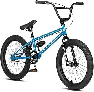 Freestyle BMX Bike, 18 20 Inch Kids Bicycle for 5-13 Years Old Kids and Beginner Level Rider, Multiple Colors