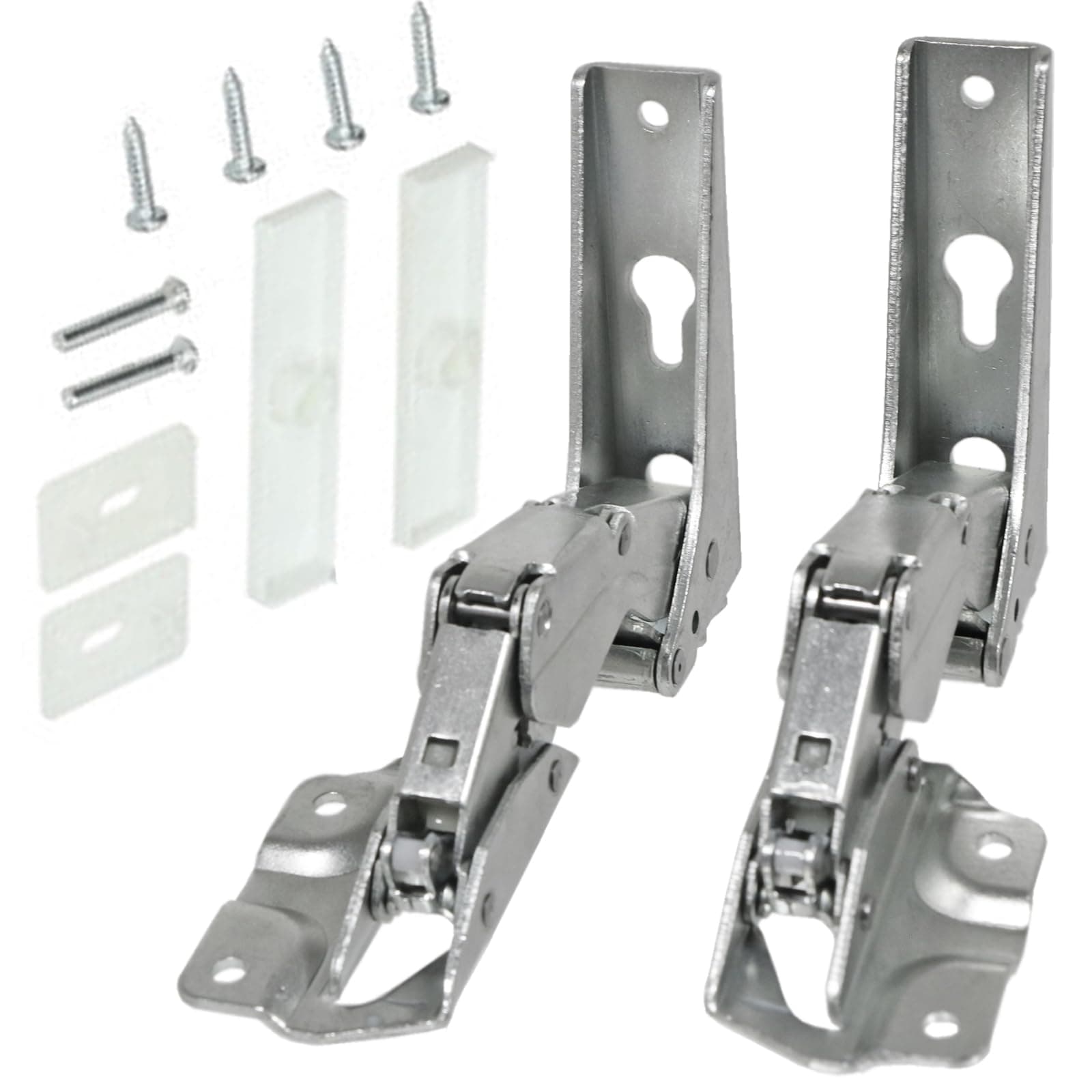 SPARES2GO Integrated Upper & Lower Door Hinge Kit compatible with Hettich Fridge Freezer 3905 3362 3363 5.0 41,5