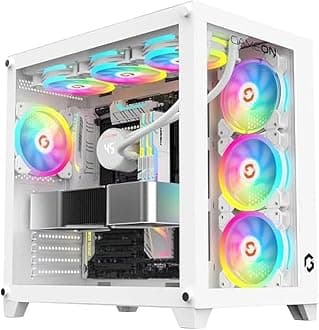 (CORE I7 + GTX 1050TI 4GB GRAPHICS) ARCTIC LIQUID COOLED: CORE I7 PROCESSOR | GPU OPTION | 16GB RAM | 1TB NVME/SATA SSD | Windows 10 | WIFI BT READY | BUDGET GAMING PC/WORKSTATION