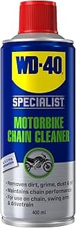 Specialist Motorbike Chain Cleaner Spray 400ml - Cleans And Protects, Easy To Use, Total Solution