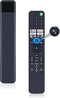New RMF-TX520U Voice Remote Control for Sony Bravia Smart TV RMF-TX520U KD-55X79J KD-55X80CJ KD-65X79J KD-65X80CJ KD-65X80J KD-75X79J KD-75X80CJ KD-75X80J KD-75X81J with Shortcut Keys
