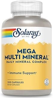 SOLARAY Mega Multi Mineral (200 Capsules)