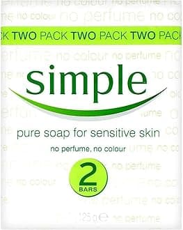Simple 2-pack Pure Soap For Sensitive Skin for Women