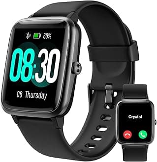 Smart Watch Answer Dial Call,Smart Watches for Women Men with Heart Rate Monitor,Step Counter,Sleep Tracker,Sports Fitness Tracker Watch Call SMS Notification Smartwatch for Android iOS Phone