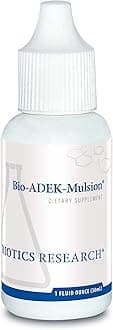 Biotics Research Bio ADEK Mulsion - Emulsified Formula, Improved Bioavailability, Supports Healthy Immune Responses, Bone Health, Eye Health, Cardiovascular Health, 1 fl oz