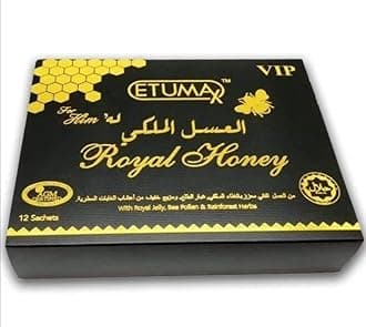 Phoenix Rising Superb Natural Honey Natural Herbal Paste - 12 Sachets - Halal - Royal Honey for Dynamic Men