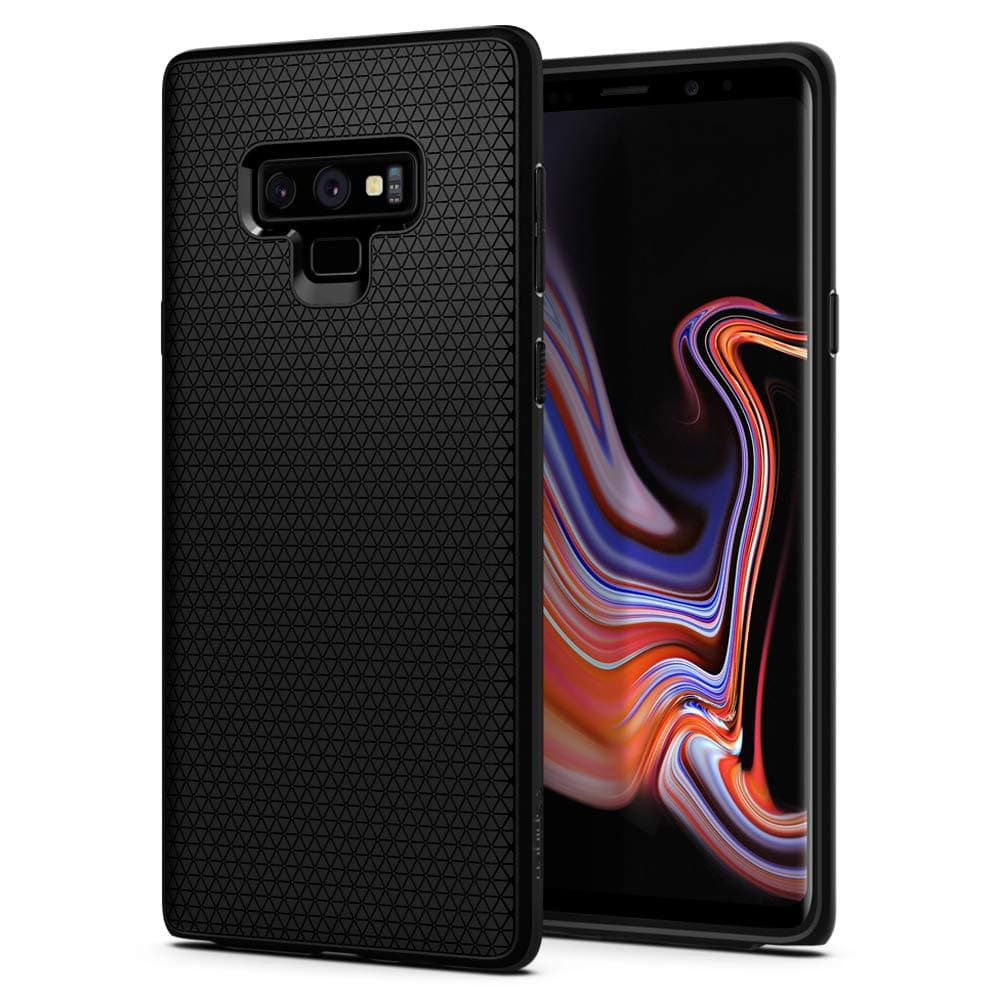 Spigen Liquid Air | Samsung Galaxy Note 9 Case [Flexible] [Air Cushion Protection] Galaxy Note 9 Back Cover | TPU - Matte Black